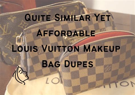 louis vuitton dupe makeup bag